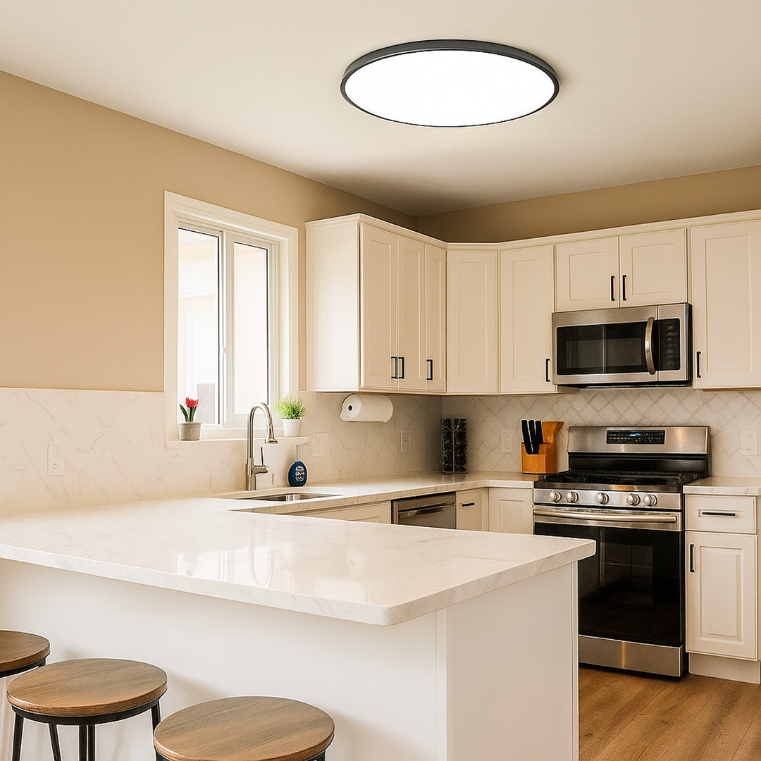 Lámpara de Techo Redonda | Diseño Contemporáneo Minimalista