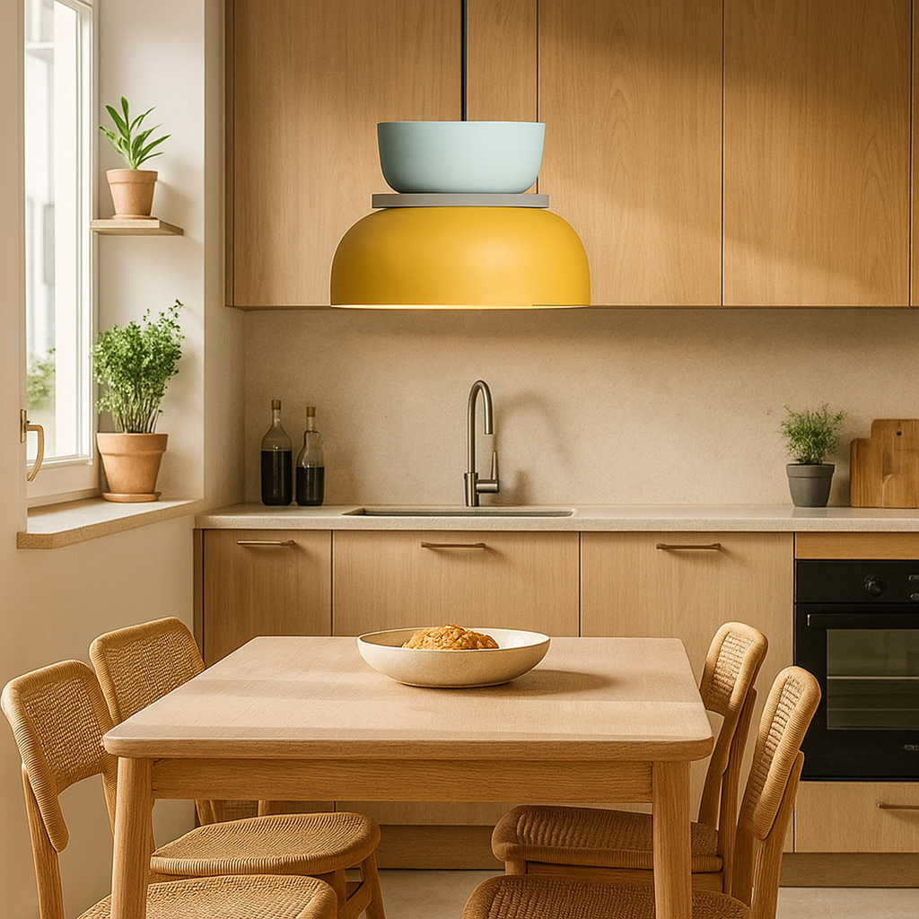 Lámpara Colgante Escandinava | Iluminación para Comedor