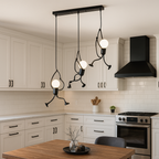 Lámpara Colgante de Hierro | Estilo Industrial Retro