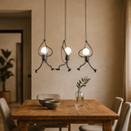 Lámpara Colgante de Hierro | Estilo Industrial Retro