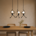 Lámpara Colgante de Hierro | Estilo Industrial Retro