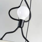 Lámpara Colgante de Hierro | Estilo Industrial Retro