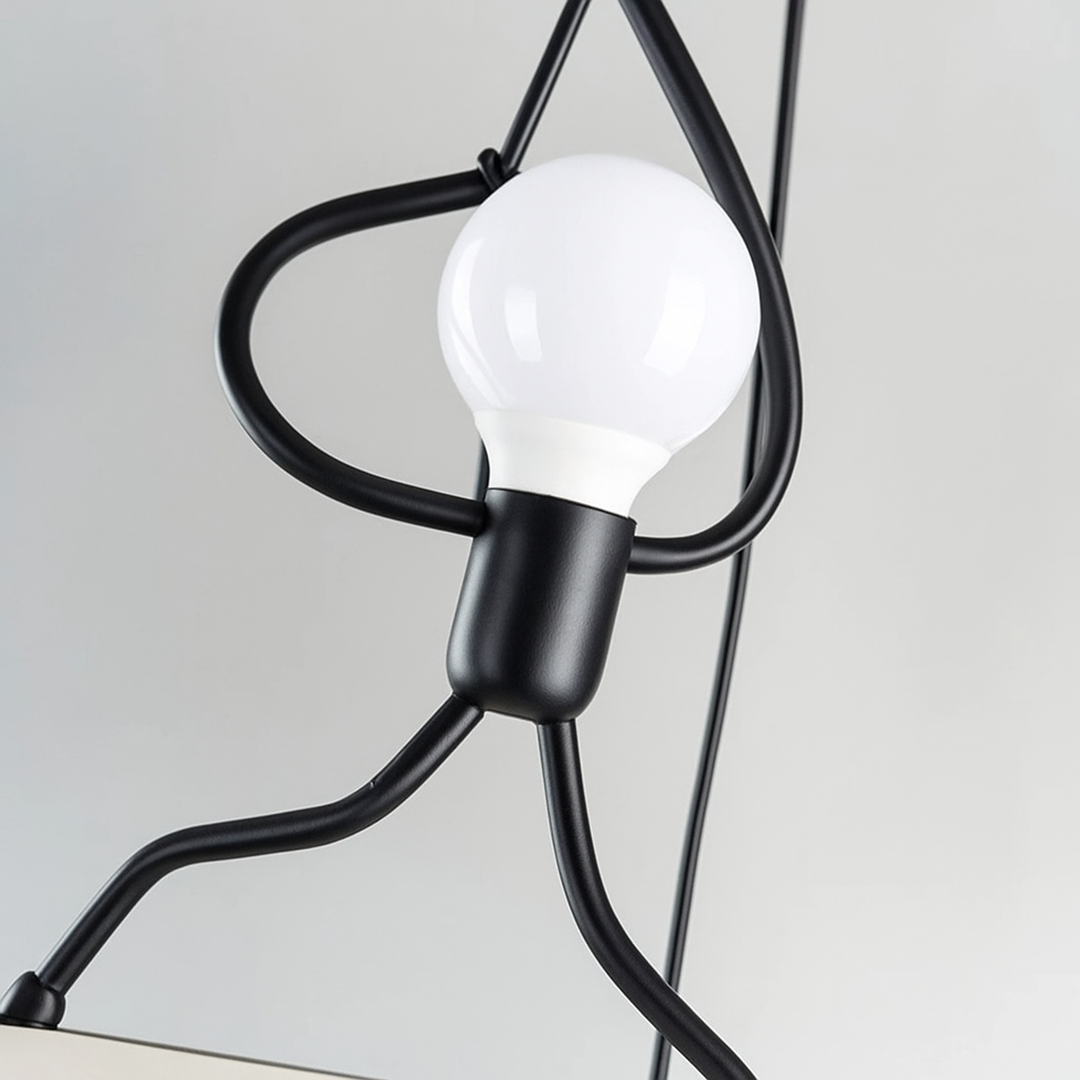 Lámpara Colgante de Hierro | Estilo Industrial Retro