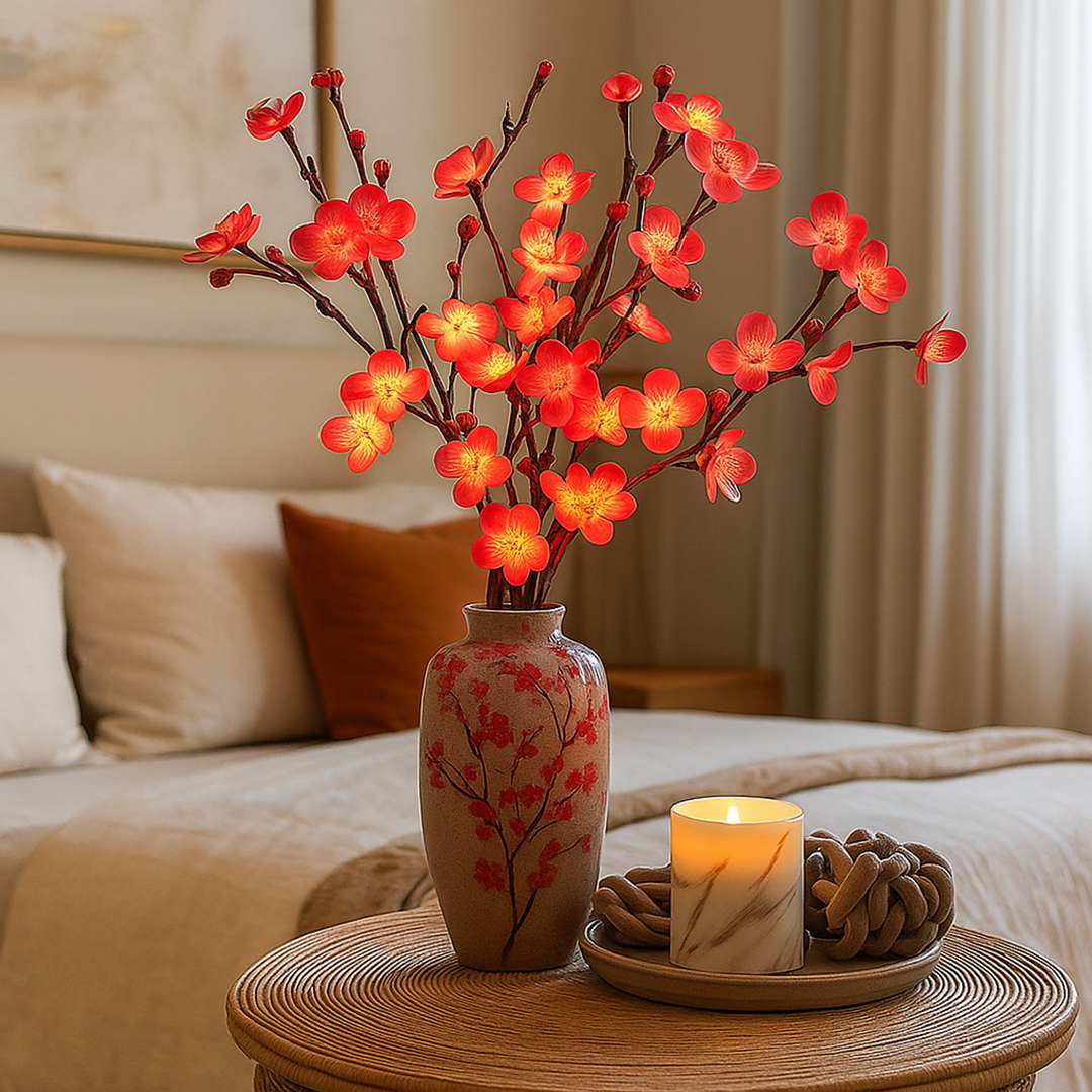 Iluminación Decorativa | Rama de Olivo con Luz LED