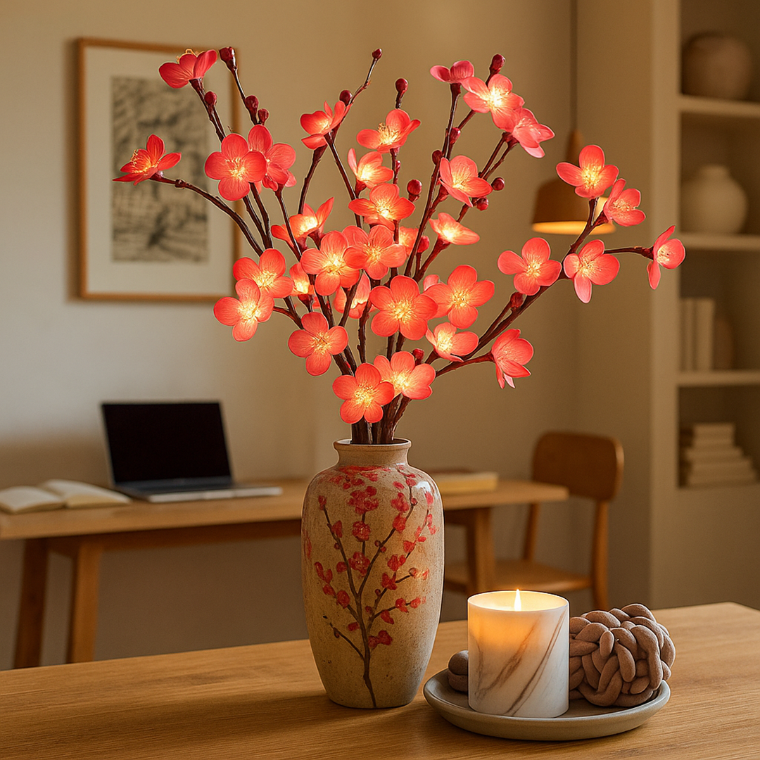 Iluminación Decorativa | Rama de Olivo con Luz LED