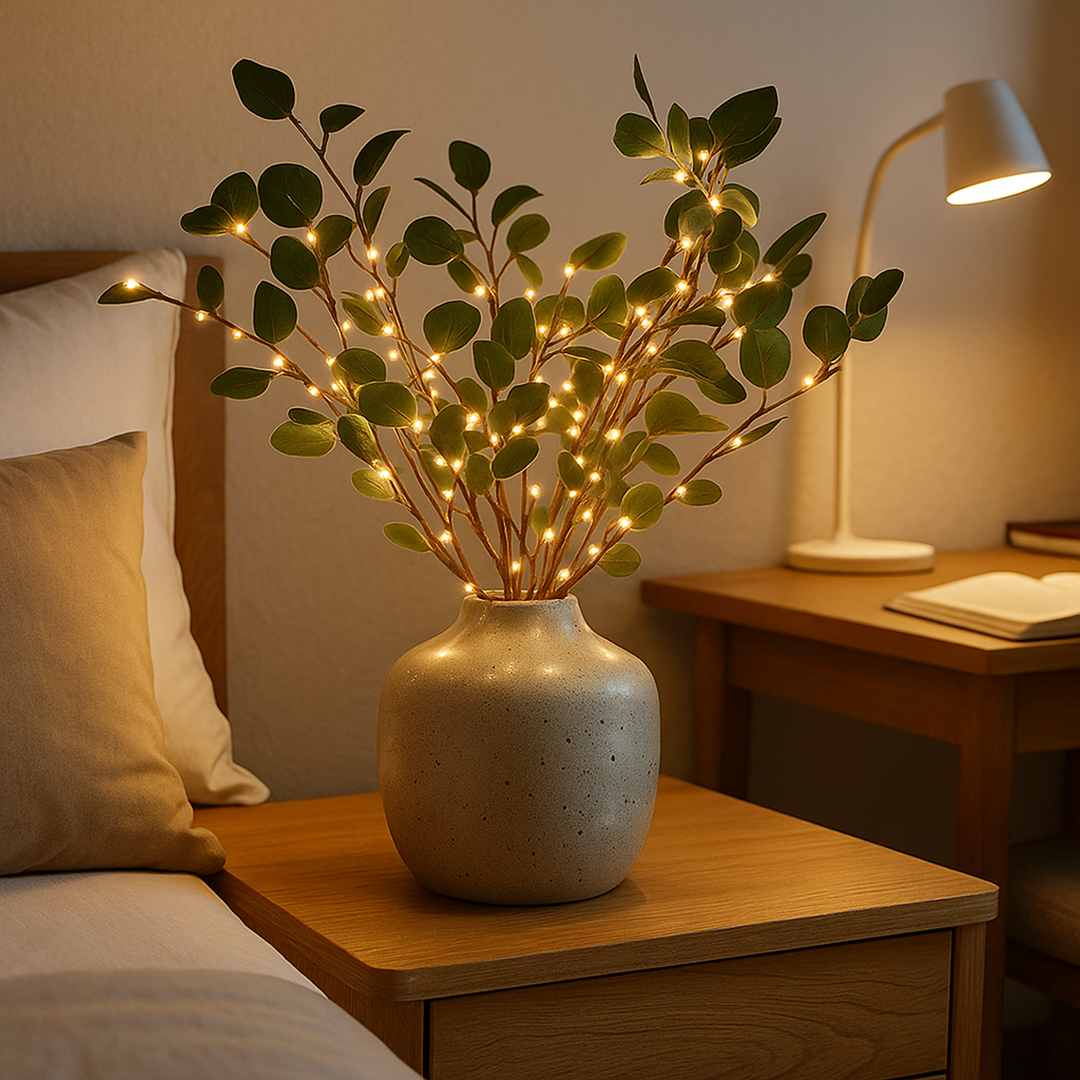 Iluminación Decorativa | Rama de Olivo con Luz LED