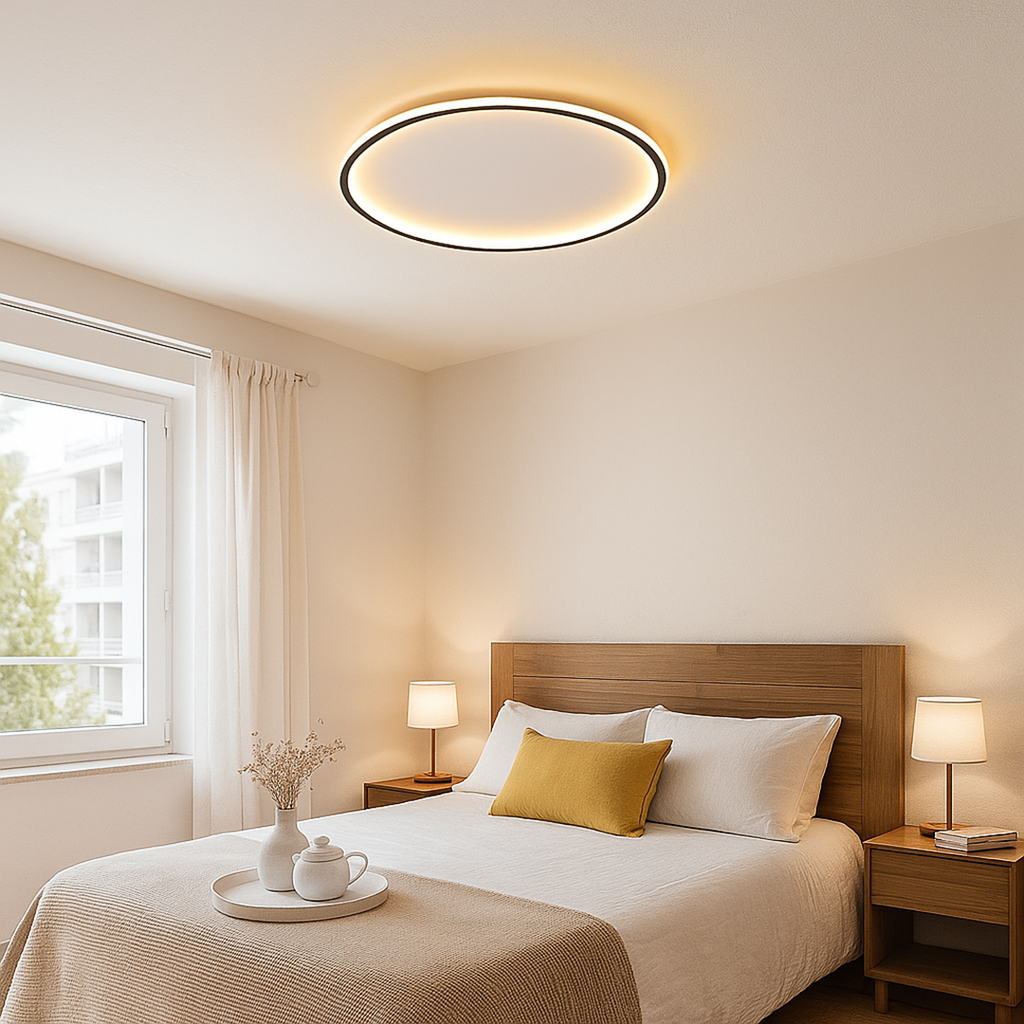 Lámpara de Techo Escandinava Redonda | Diseño Moderno