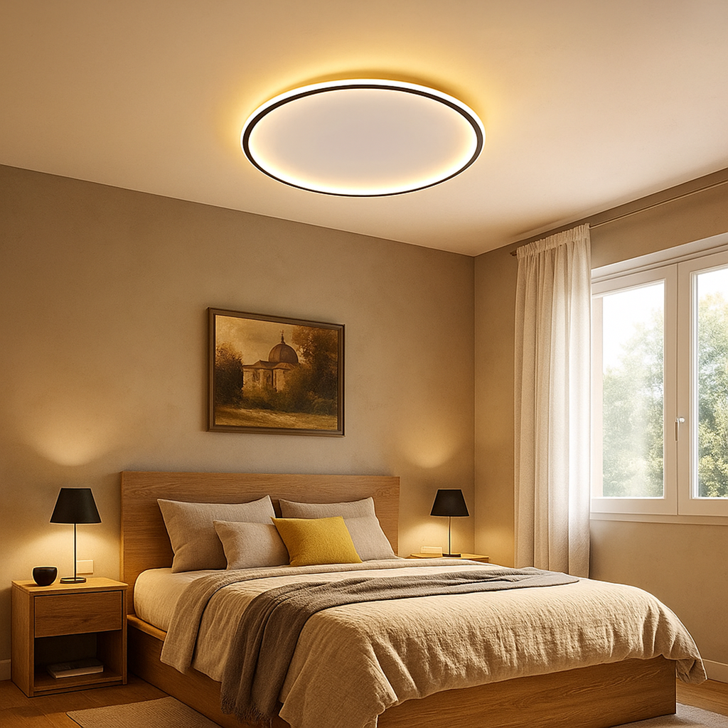 Lámpara de Techo Escandinava Redonda | Diseño Moderno