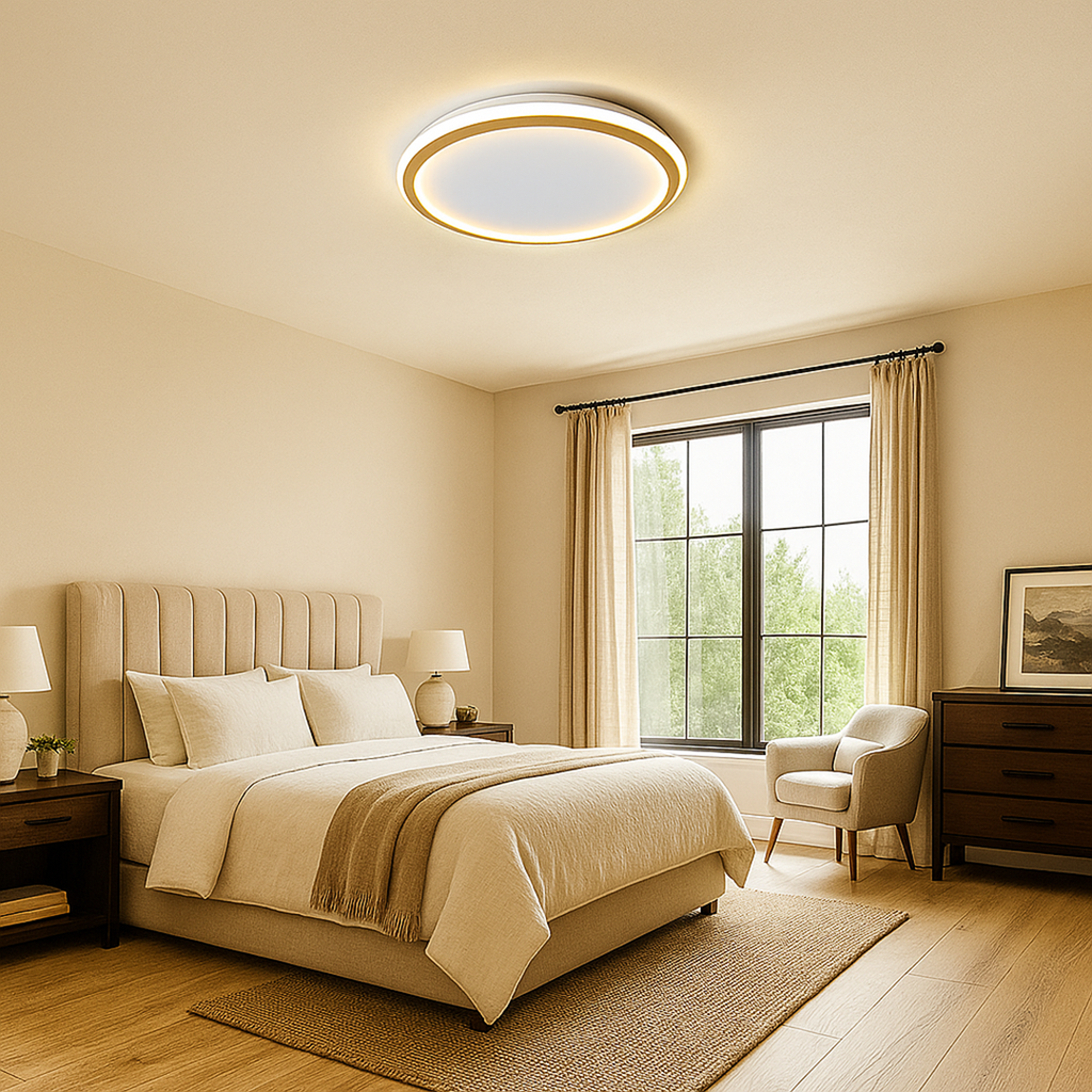 Lámpara de Techo Escandinava Redonda | Diseño Moderno