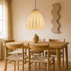 Farol Nórdico con Pantalla de Papel | Iluminación Ligera