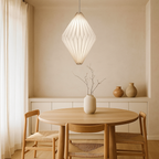 Farol Nórdico con Pantalla de Papel | Iluminación Ligera