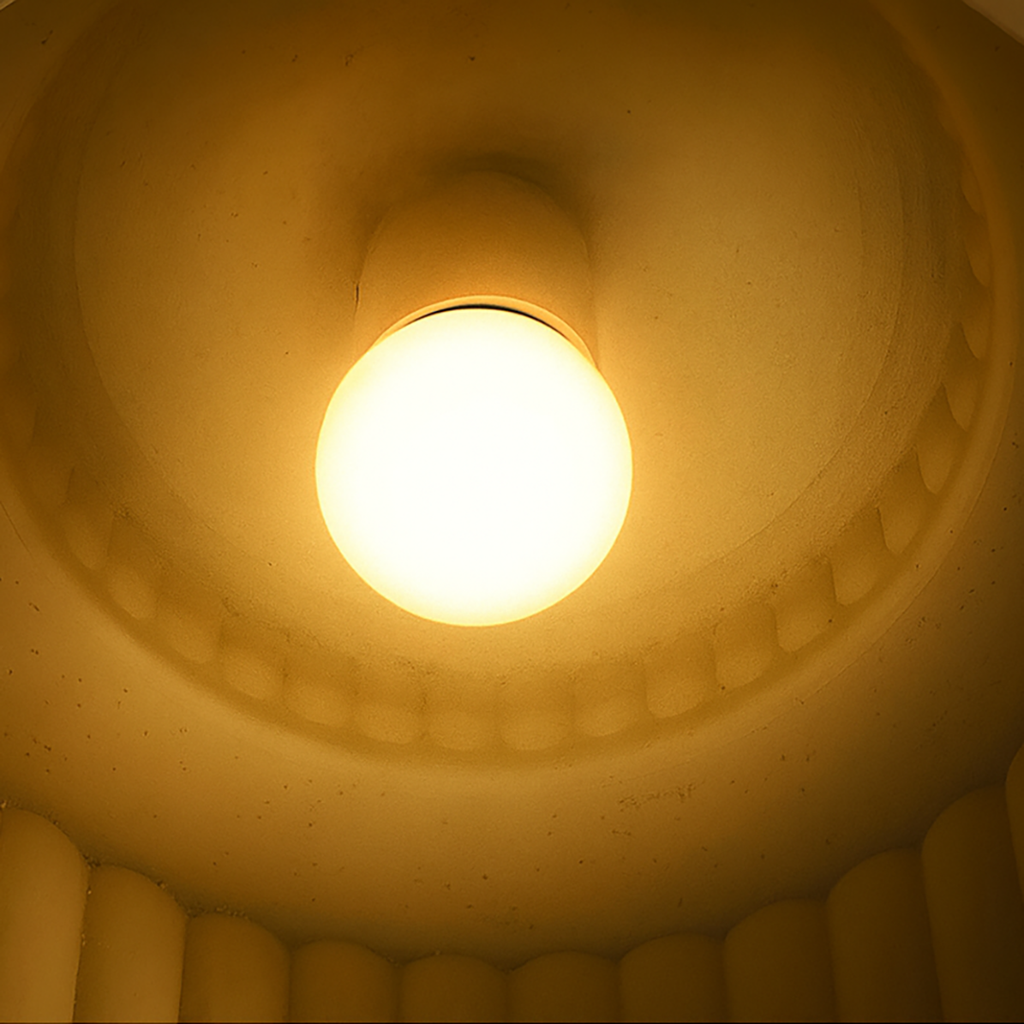 Lámpara Colgante Color Crema | Estilo Escandinavo para Salón