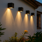 Lámpara de Pared Cúbica | Luz Blanca Cálida