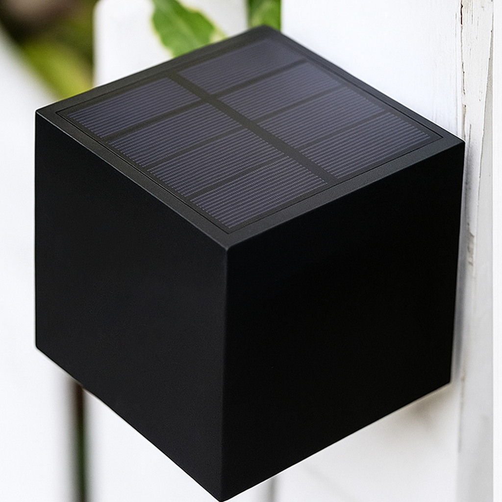 Lámpara de Pared Cúbica | Luz Blanca Cálida