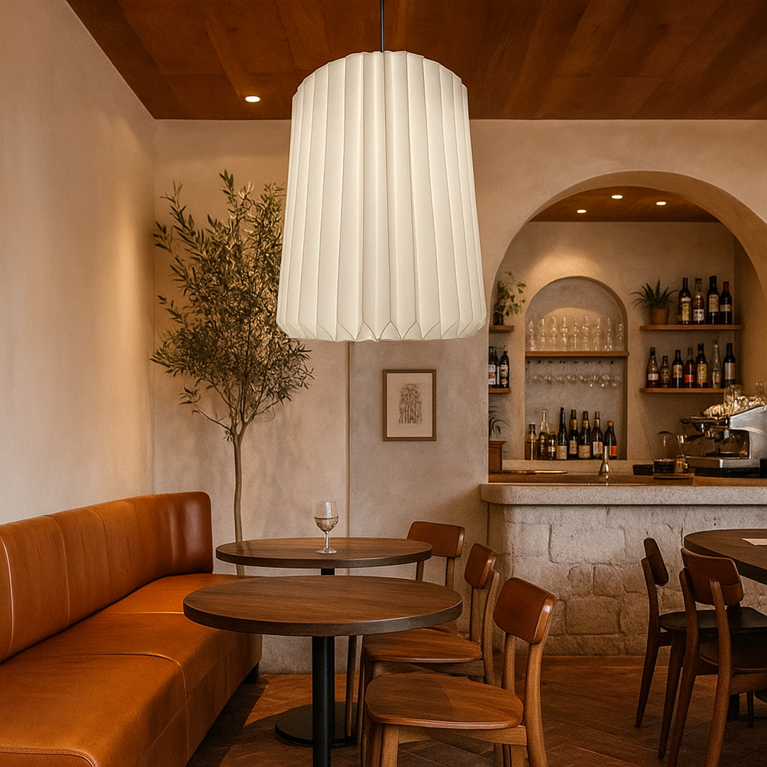 Pantalla Nórdica Tipo Linterna de Papel | Decorativa