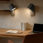 Lámpara de Pared con Interruptor | Iluminación Moderna de Interior