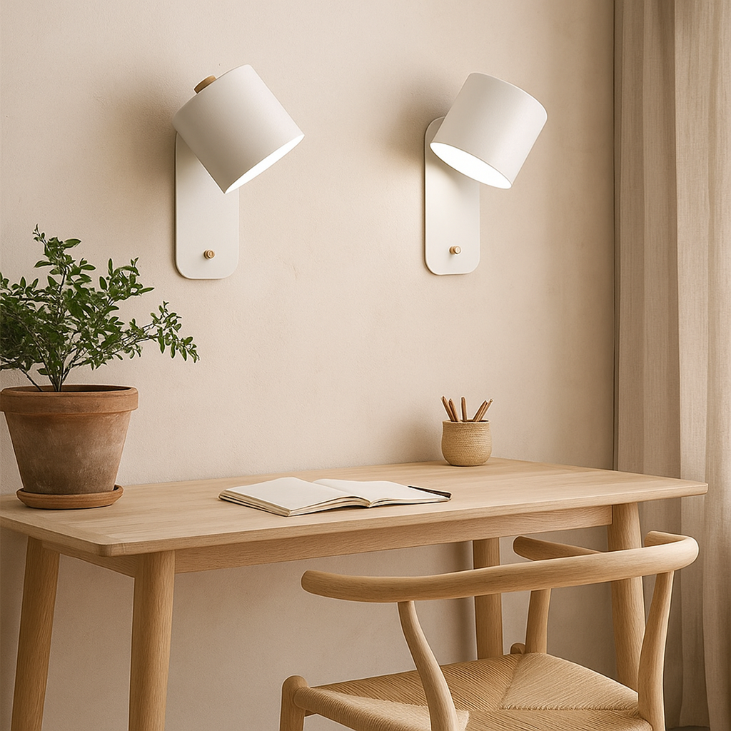 Lámpara de Pared con Interruptor | Iluminación Moderna de Interior