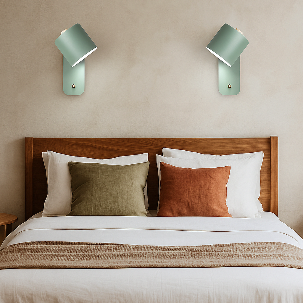 Lámpara de Pared con Interruptor | Iluminación Moderna de Interior