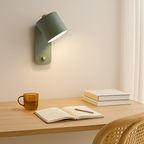 Lámpara de Pared con Interruptor | Iluminación Moderna de Interior