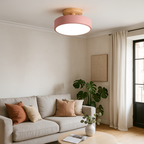 Lámpara de Techo Redonda Escandinava | Diseño Minimalista