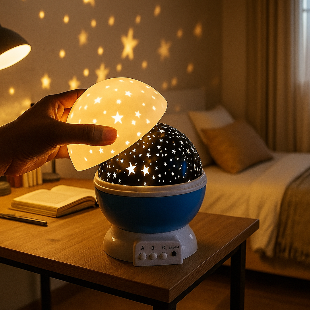 Proyector de Estrellas | Luz LED Nocturna para Dormitorio