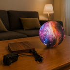 Lámpara de Mesa Galaxia Magnética | Iluminación Decorativa para Hogar