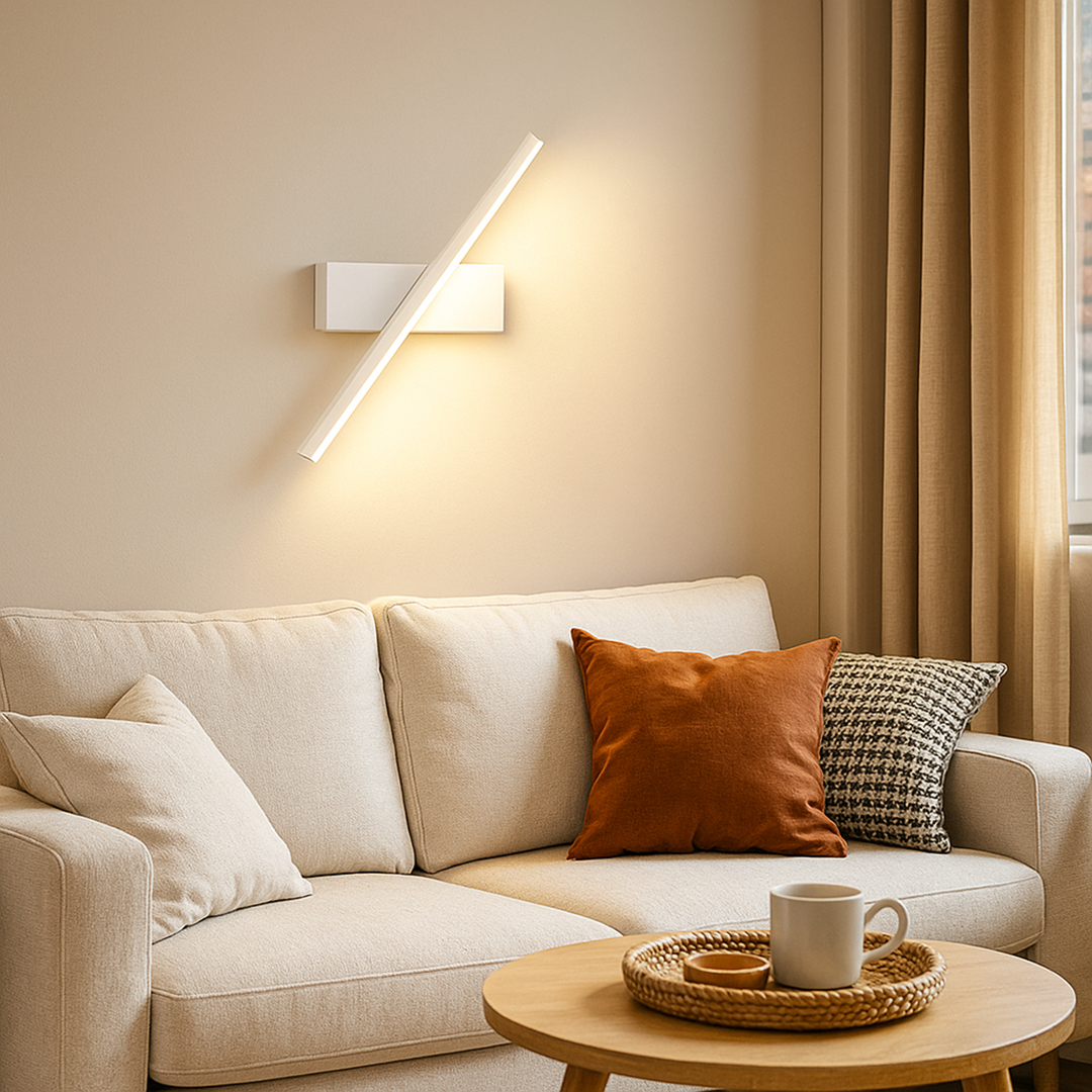 Scandinavian Rotating Wall Lamp | Bedroom Lighting