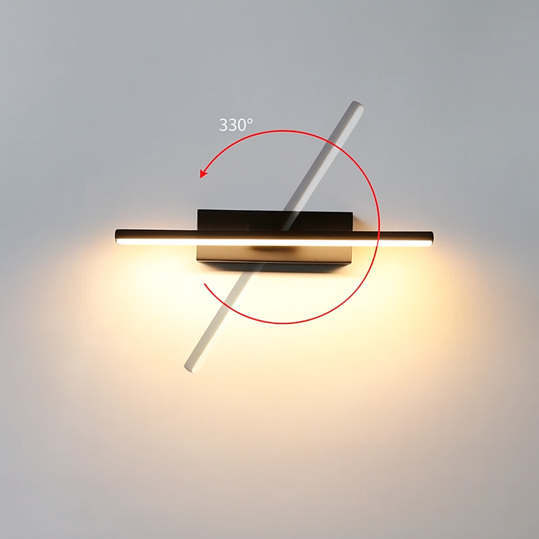 Scandinavian Rotating Wall Lamp | Bedroom Lighting