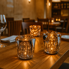 Rechargeable Glass Table Lamp | Indoor Light