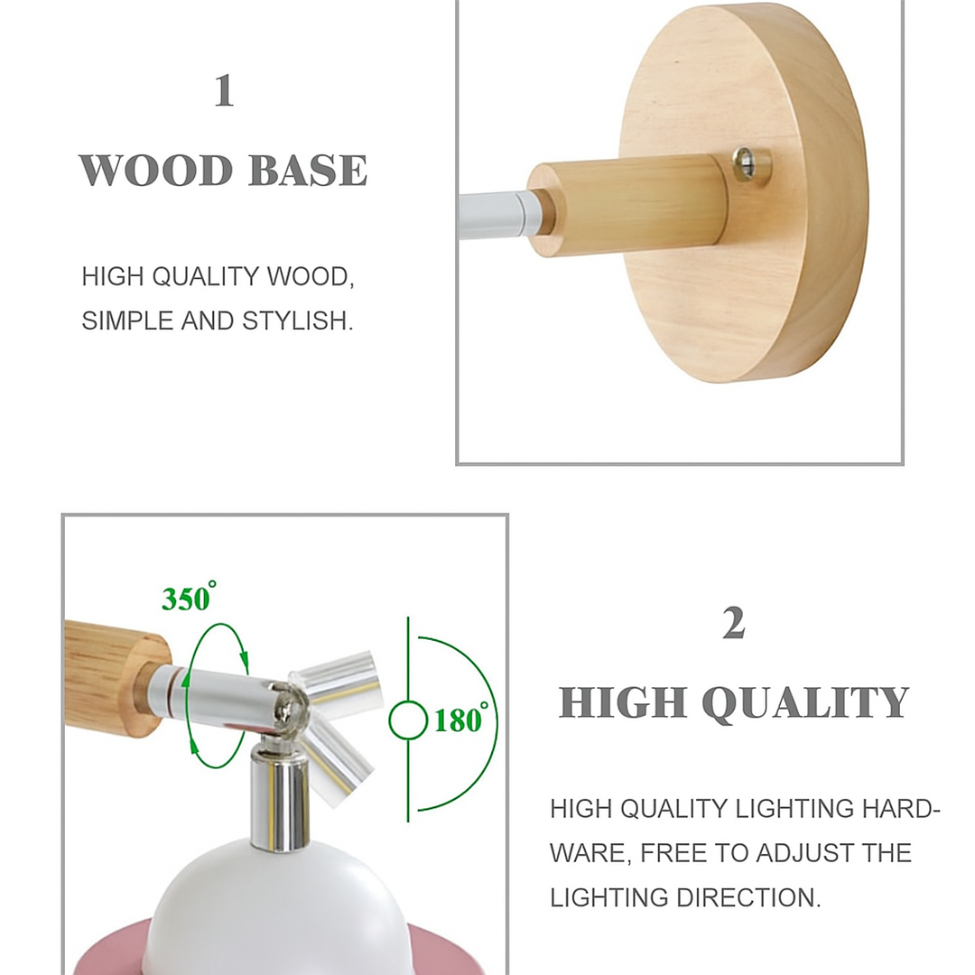 Rotating Wall Lamp | Modular Design