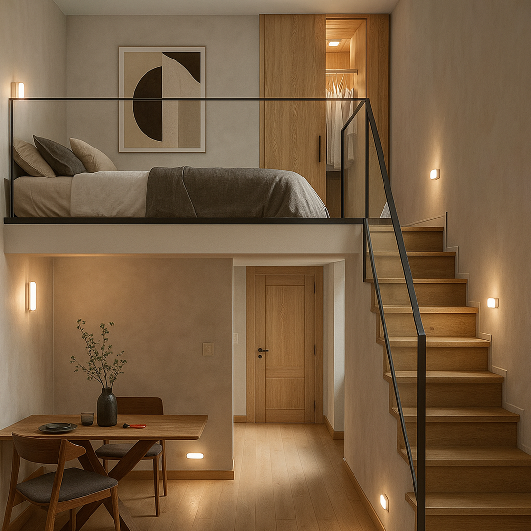 Wall Lamp with USB Port | Motion Sensor