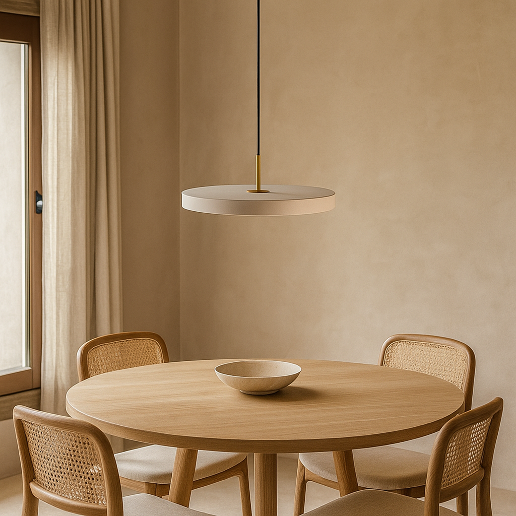 Lámpara Colgante Redonda Nórdica | Moderna