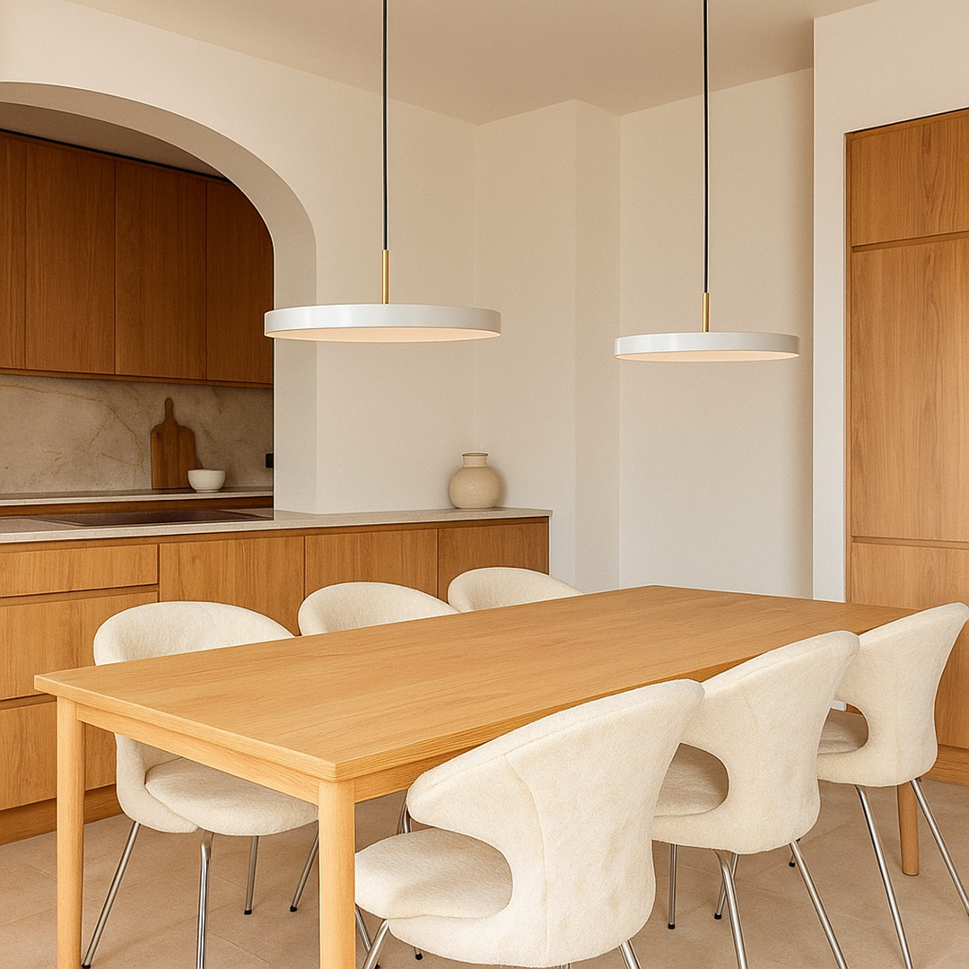 Lámpara Colgante Redonda Nórdica | Moderna