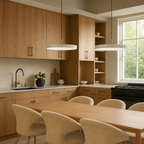 Lámpara Colgante Redonda Nórdica | Moderna