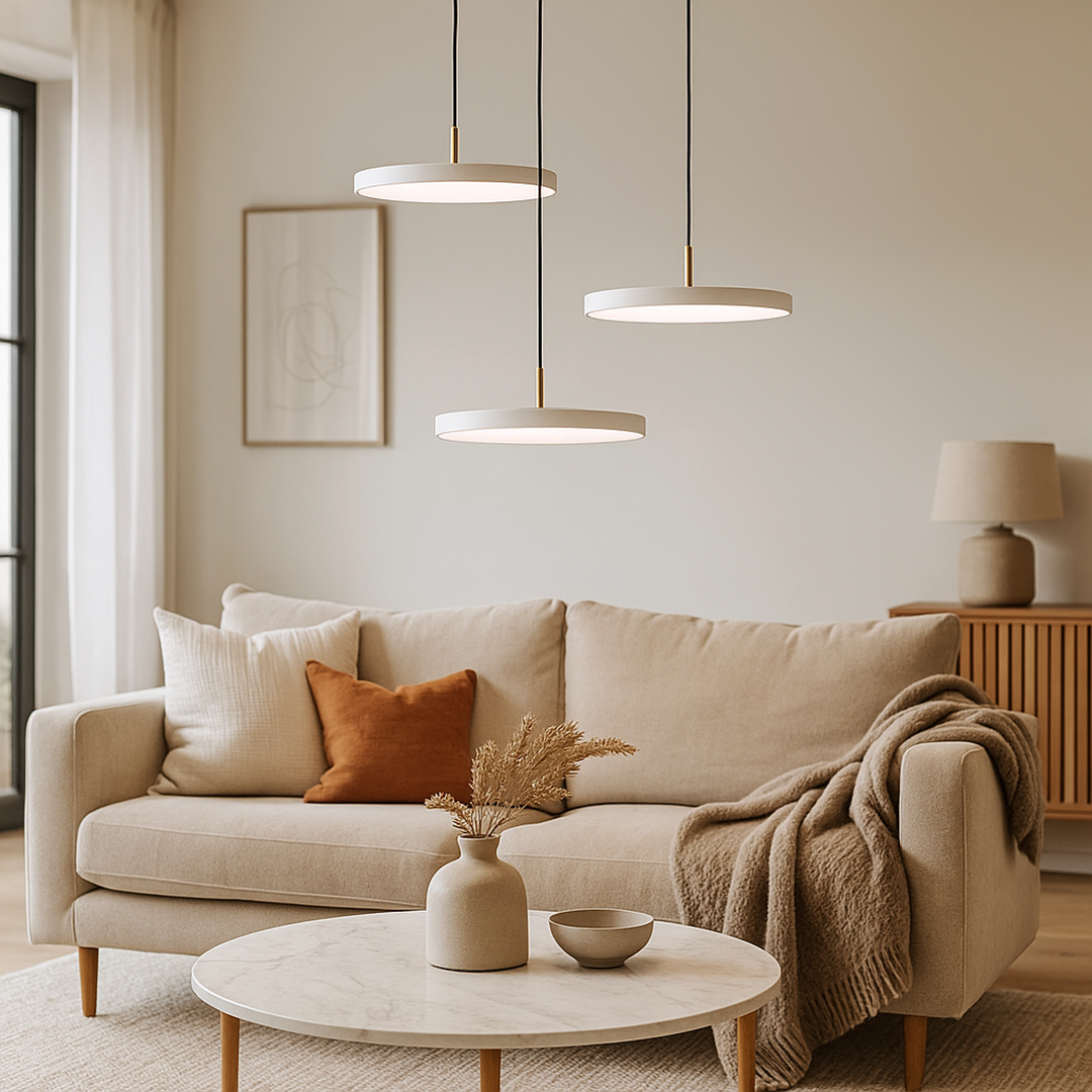 Lámpara Colgante Redonda Nórdica | Moderna