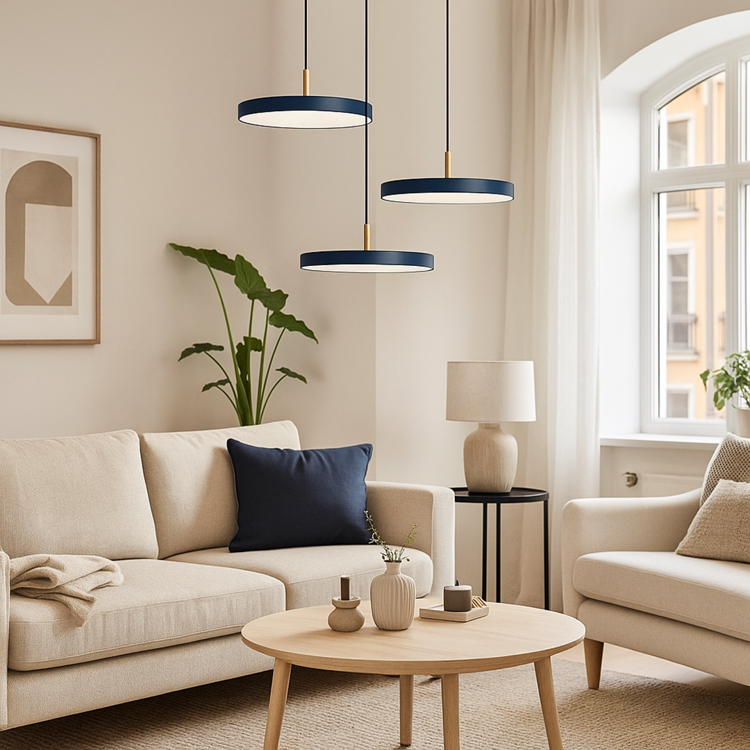 Lámpara Colgante Redonda Nórdica | Moderna