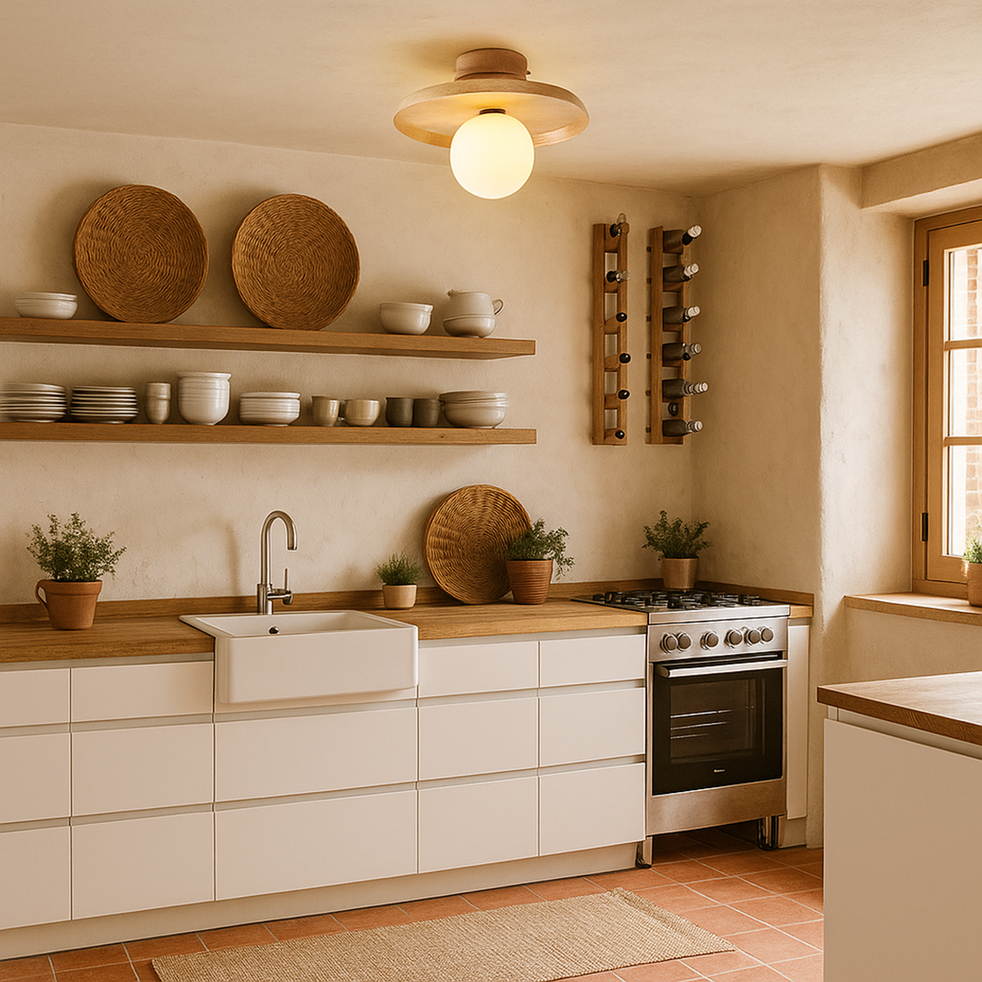 Traditional Japanese Ceiling Lamp | For Living Room