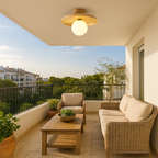 Lámpara de Techo Japonesa Tradicional | Para Salón