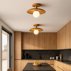 Lámpara de Techo Japonesa Tradicional | Para Salón