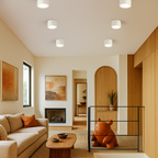 Lámpara de Techo Nórdica LED | Reflector Cilíndrico