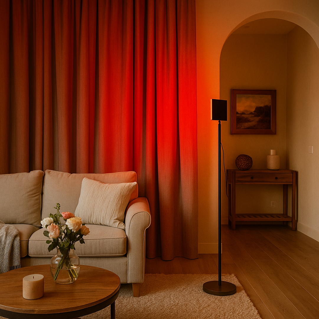 Lámpara de Pie Escandinava | Luz Cálida para Interior