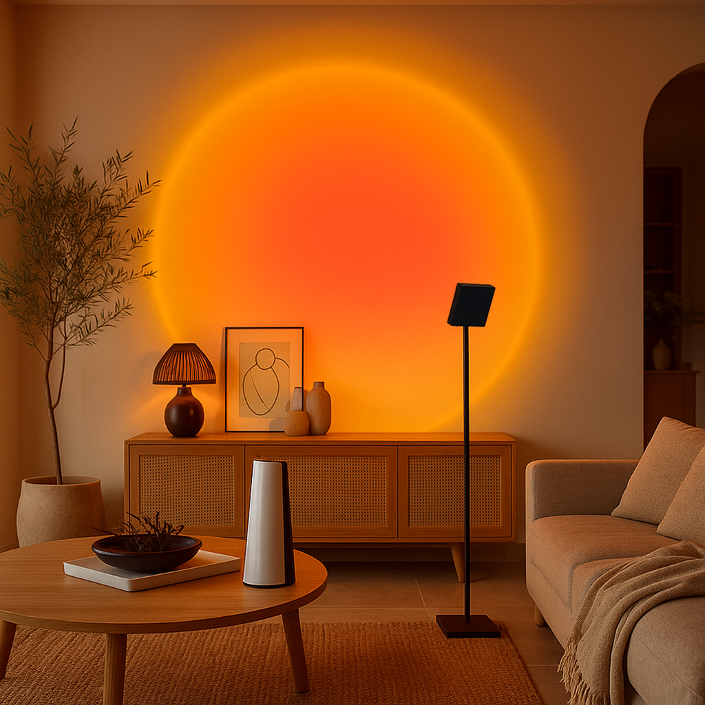 Scandinavian Floor Lamp | Warm Light for Indoor Use