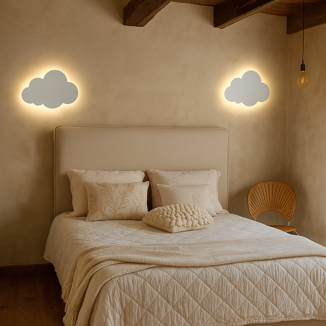 Cloud-Shaped Wall Lamp | Adjustable Indoor Light