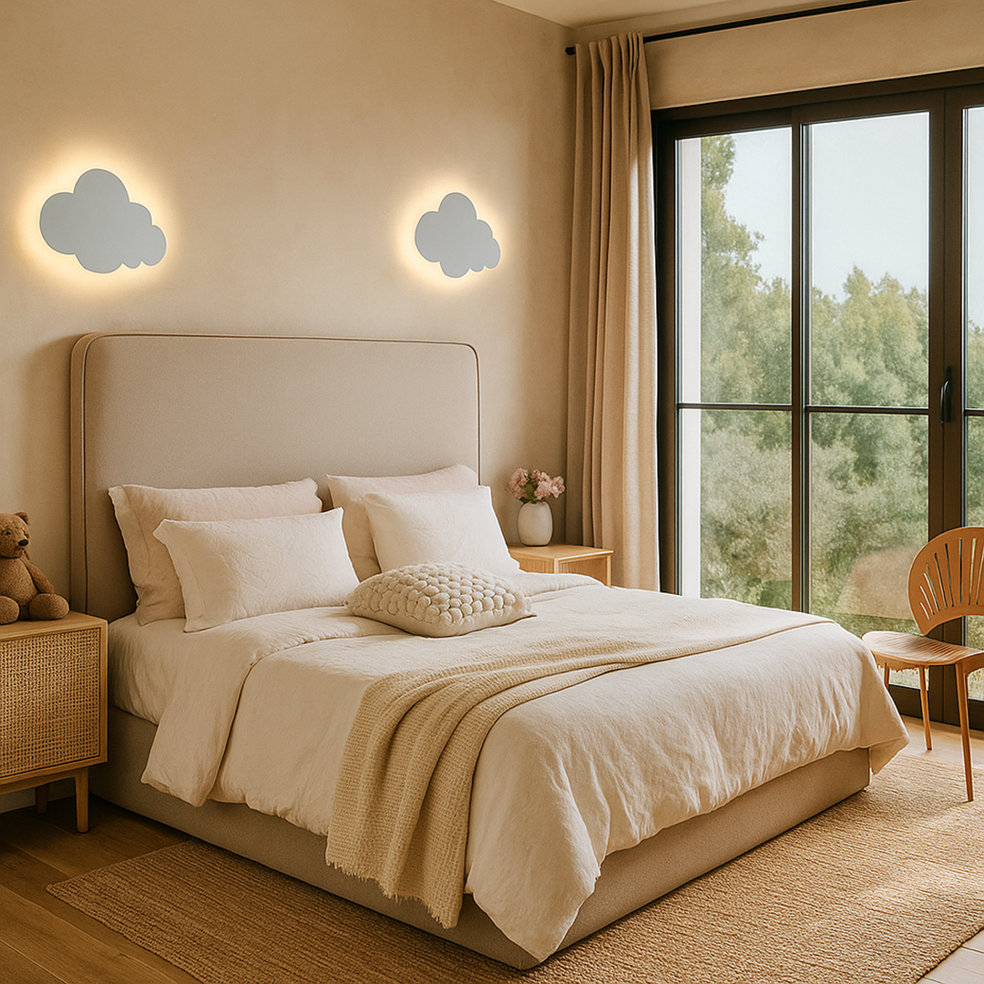 Cloud-Shaped Wall Lamp | Adjustable Indoor Light