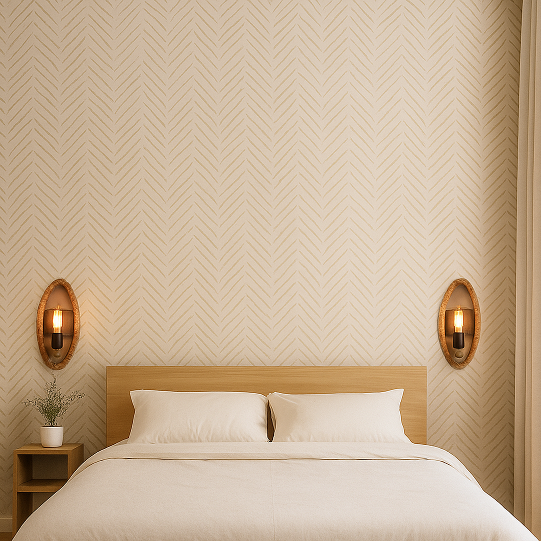 Vintage Scandinavian Wall Lamp | Rope Design