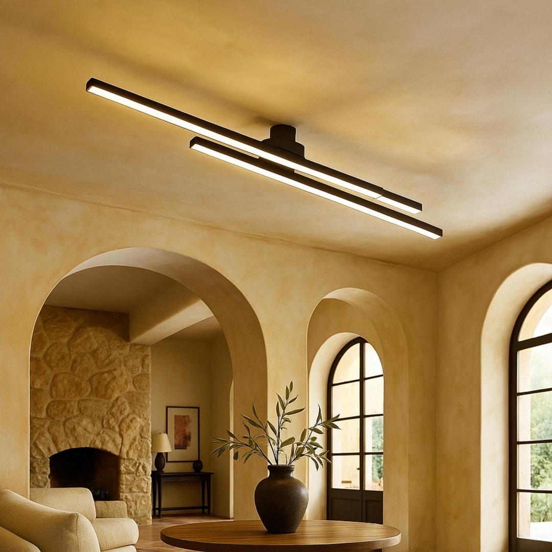 Lámpara de Techo Moderna de Aluminio | Iluminación LED