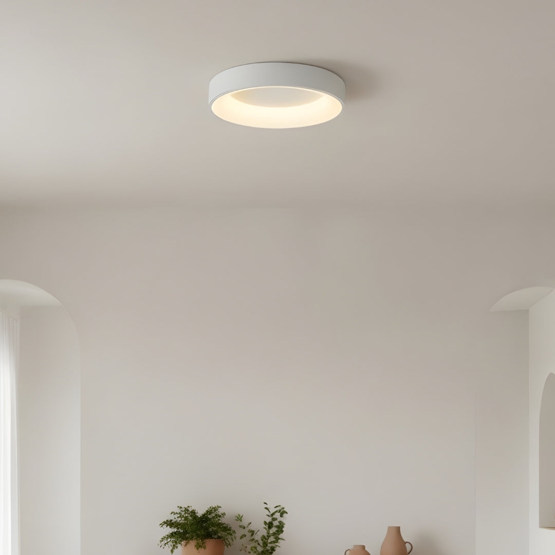 Iluminación De Techo Redonda | Toque Moderno