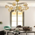 Candelabro De Globo De Vidrio | Lujoso