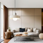 Lámpara Colgante De Vidrio | Altura Ajustable