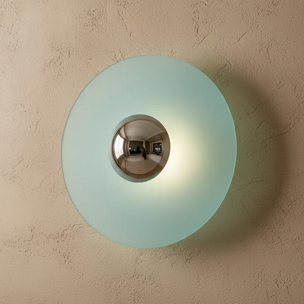 Lámpara De Pared Redonda Moderna | Luz Ajustable